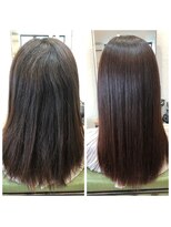 ヘアーグラン(Hair Gran.)&nbsp;縮毛矯正施術例