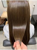 髪質改善てツヤツヤストレート