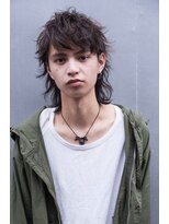 ケアリー 武蔵小杉(Carelly)&nbsp;メンズアップバング×束感ウルフ