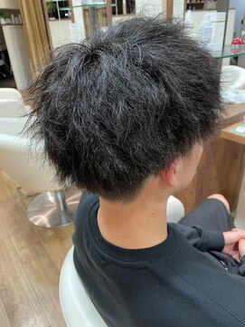 ジップ 浜田店(zip) メンズ濡れ感スタイル×20代オシャレ感