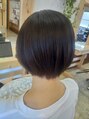 エターナル(ETERNAL) 縮毛矯正で作る軽みのあるショートスタイル。
