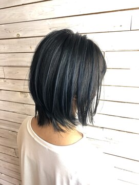 デコヘアー キートス(DECO HAIR kiitos) ブルーアッシュハイライト