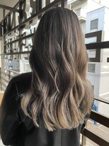 リバレッジ 広尾(Leverage)&nbsp;【広尾、恵比寿】担当：東田　外国人風コントラストヘアカラー