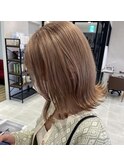 ミルクティーベージュ【藤沢/ヘッドスパ/髪質改善/イノア】