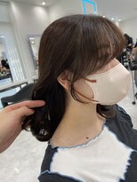 ディスコ 銀座(DISCO)&nbsp;結んだ時もかわいい♪韓国顔周り&赤み消しブラウン