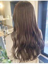 ガリカ 渋谷(Gallica)&nbsp;【神山未来】大人ゆるふわ透明感オリーブベージュ/ブリーチなし