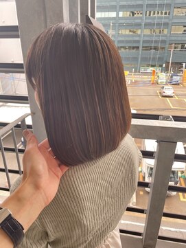 テラスヘア 新潟駅南(TERRACE hair) 艶髪ボブスタイル