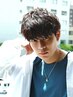 メンズカット＋透明感カラー　￥12000→11000