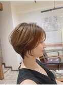 REAL SALON WORK～大人可愛い20代30代40代ひし形ショートボブ