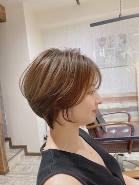 ティアラ 桜木町(TIARA) REAL SALON WORK～大人可愛い20代30代40代ひし形ショートボブ