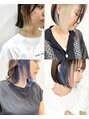 ヘアーデザイン アコースティック(Hair Design ACOUSTIC) インナーカラーは高さ、幅が重要。色落ちまでこだわってます。