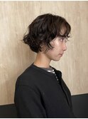 mini bob perm