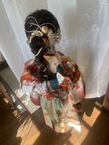 エムツー(Mll) 編みおろしヘアアレンジ