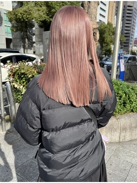 ロチカバイドールヘアー 心斎橋(Rotika by Doll hair) pink beige ◎
