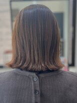 アトリエコア(Atelier Coa)&nbsp;ミルクティーベージュカラーくびれヘアグレージュカラー韓国
