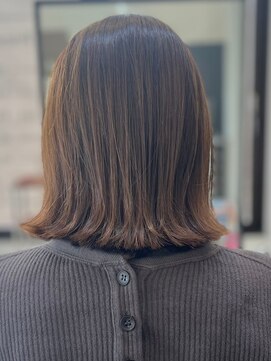 アトリエコア(Atelier Coa) ミルクティーベージュカラーくびれヘアグレージュカラー韓国