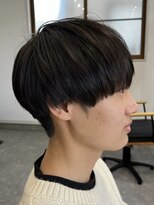 フゥ 宇都宮(FeU)&nbsp;波巻きパーマメンズパーマメンズヘアツーブロックツイストパーマ