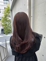 ディジョン(Dijon)&nbsp;韓国顔まわりレイヤーカットグレージュオリーブベージュブラウン