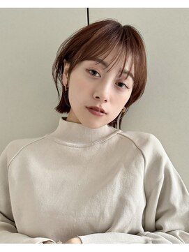 ガーデン オオタカノモリ(garden otakanomori) 20代30代40代に似合うプッツンBob顔まわりレイヤー