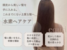 エクリジユウガオカ(equri Jiyugaoka)の雰囲気（髪を傷ませない水素カラーで極上艶髪に＊[髪質改善/縮毛矯正]）