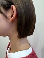 サロンドフィール 豊岡店(Salon de feel)&nbsp;ぷつっとボブ/ボブ/切りっぱなし