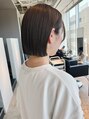 ヘアーエスクールシーユー 枚方T-SITE店(hair S.COEUR×Cu) 重たく見えない透明感ボブが好きです◎