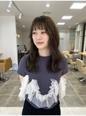 オリーブベージュ/ブリーチなし/ベージュカラー/夏目寧々