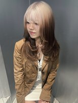 ペレ 梅田(PELE) 黒髪/ボブルフ/ネビージュ/小顔/ワンレン/梅田/髪質改善/前髪