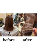 髪質改善カラーエステ