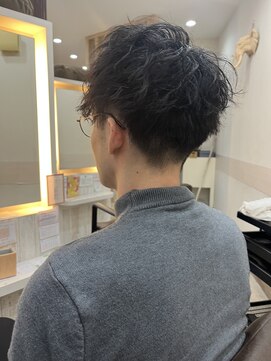 フゥカ 類家店(fuka) 大人パーマ波巻きパーマ八戸　20代30代40代