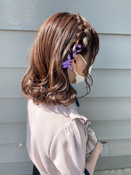 フラム(fulam) 編み込みカチューシャ