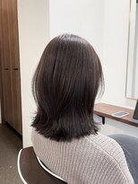ポピイズ(POPPIES)&nbsp;ミディアムボブ【外ハネ／マロンブラウン】