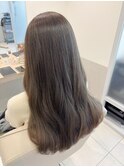 透明感オリーブグレージュ