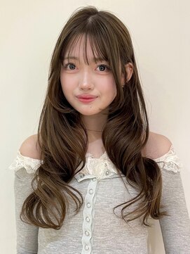 バイオレット ヨコハマ(Violet Yokohama) オリーブベージュ小顔レイヤー前髪顔まわりカットMI-36