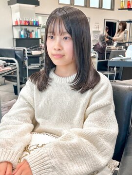 アパカバール 鳳店(Apa kabar) ナチュラル可愛いセミレイヤースタイル