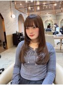 ウェーブミディアムメルティカラー×レイヤーカット韓国[錦糸町]
