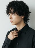 フェザーパーマ/センターパート/ニュアンスパーマ/マッシュ/横浜