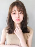 ワンカール美髪モテ髪デジタルパーマ外ハネボブ#253f0619