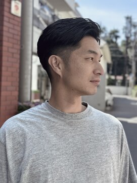 メッツ 原宿(METS) MEN'S/ナチュラルサイドパート/フェード/ビジネスパーソン向け