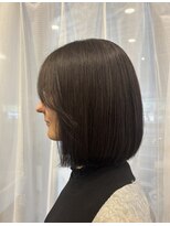 ヘアー ニーナ(hair nina) ぱつんとロブ