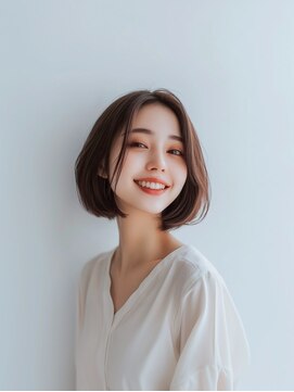 e.m.a プレミアムビューティーサロン 栄駅店(e.m.a PREMIUM BEAUTY SALON) ボブ/イメチェン/外ハネボブ/美髪/ワイドバング/髪型