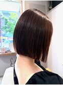 ボブ人気NO.1切りっぱなしボブ