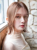 カライング(ing) 大人可愛い20代30代40代黒髪前下がりショートボブ丸みショート◎