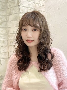 ジョエミバイアンアミ(joemi by Un ami) ミディアムパーマ / レイヤーパーマ / 前髪パーマ / ベージュ