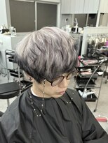 シェイロ(Cielro)&nbsp;【ホワイトカラー×裾ブラック/メンズカラー】SAKI