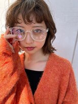 シーン(SCENE)&nbsp;くびれヘア/アプリコットオレンジ/夏のヘアアレンジ/天神今泉