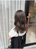 透明感たっぷり☆オリーブグレージュカラー