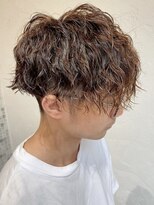ソワバイアロマヘアー(soi by AROMA hair) メンズパーマ/メンズカット/波巻きパーマ/前下がり/20代30代40代