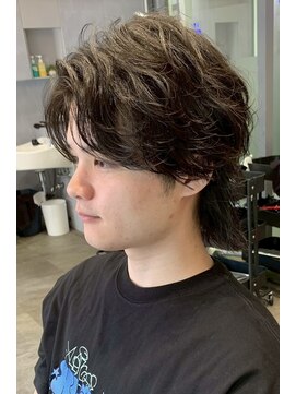 フェザーマッシュ　ツーブロック