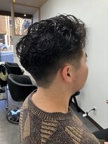 ヌーク 押上店(NooK)&nbsp;ラルフカール/メンズパーマ/サイドパート/押上